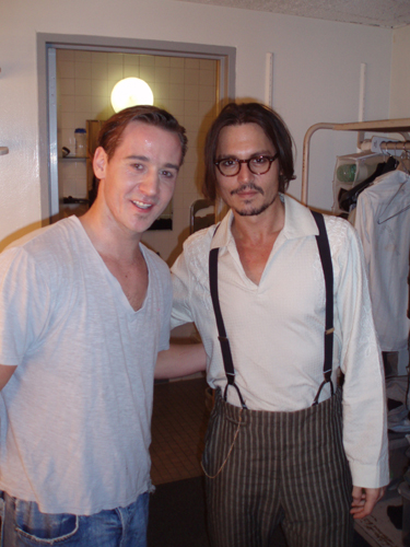 Johnny Depp en Adam Galbraith